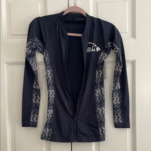 Aloha Black and White Patterned Jacket